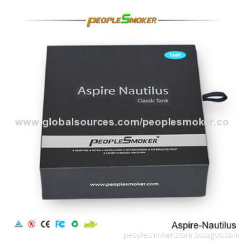 Huge Capacity Aspire Airflow Adjustable Glass Tube Clearomizer, Stainless Steel, 23.45mm Diameter